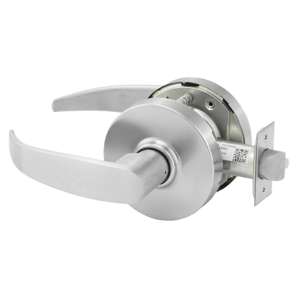Sargent Grade 1 Passage Cylindrical Lock, P Lever, L Rose, Non-Keyed, Satin Chrome Finish, Non-handed 10XU15 LP 26D - main